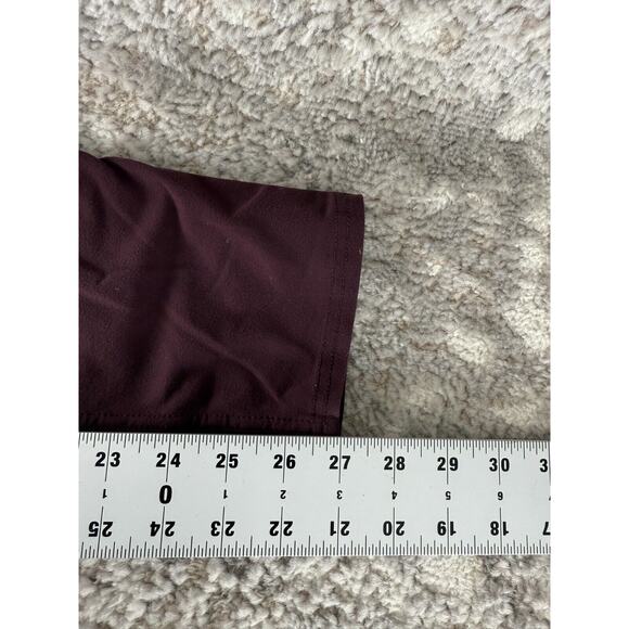 Athleta Size S Stretch Pull On Legging Purple Casual Pockets Pants - Picture 6 of 11